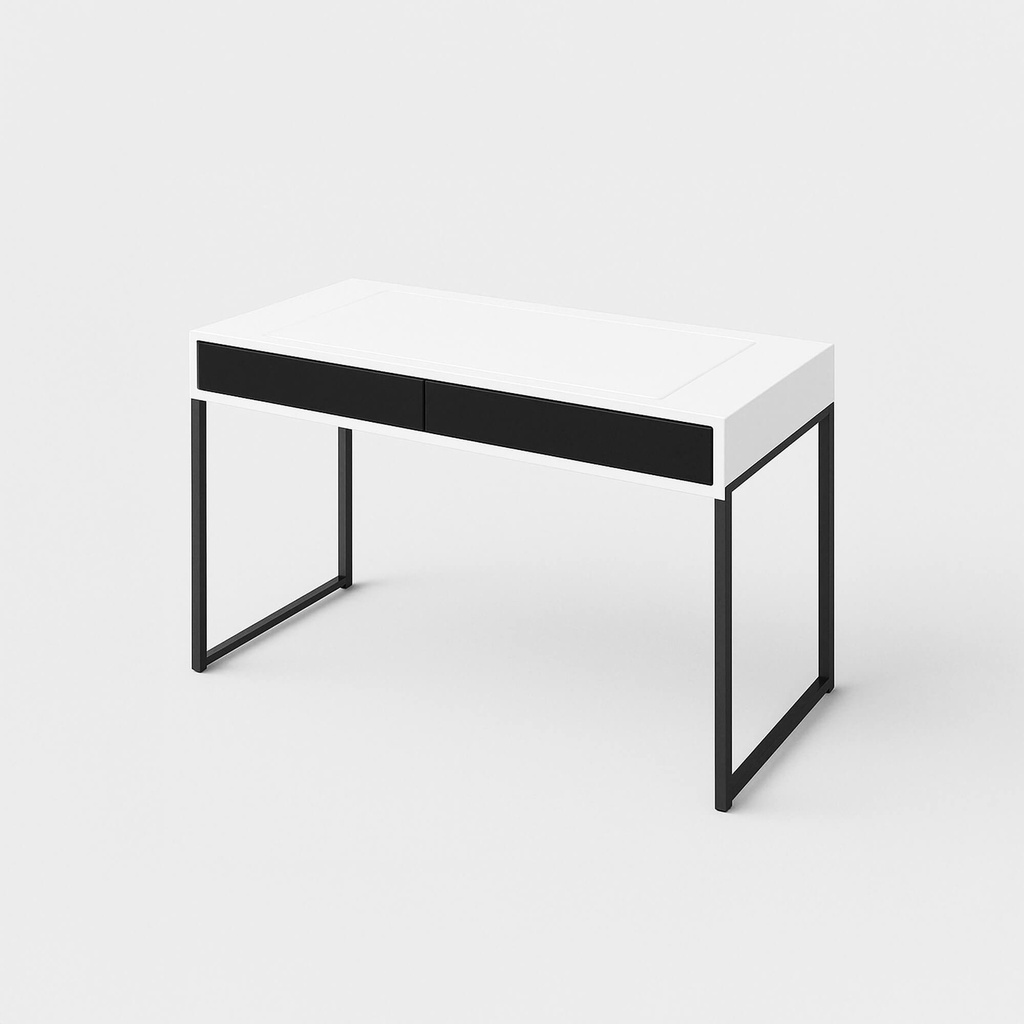 [FURN_0096] Bàn điều chỉnh được (Trắng, Thép)